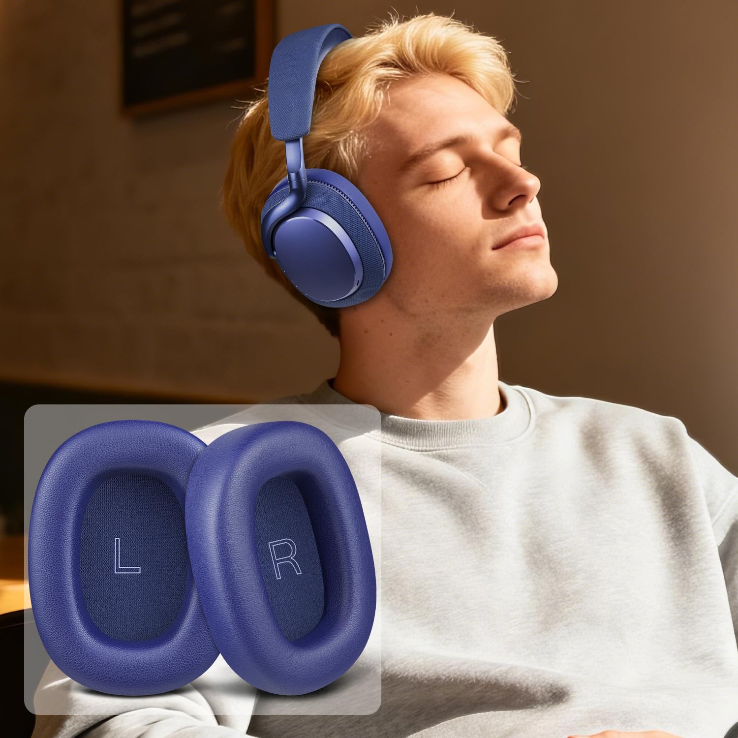 Amazon | SOULWIT イヤーパッド ヘッドパッド for Bowers & Wilkins